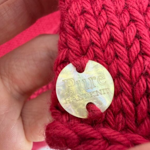 Pure Handknit Scarf Wrap Shawl - Picture 3 of 6